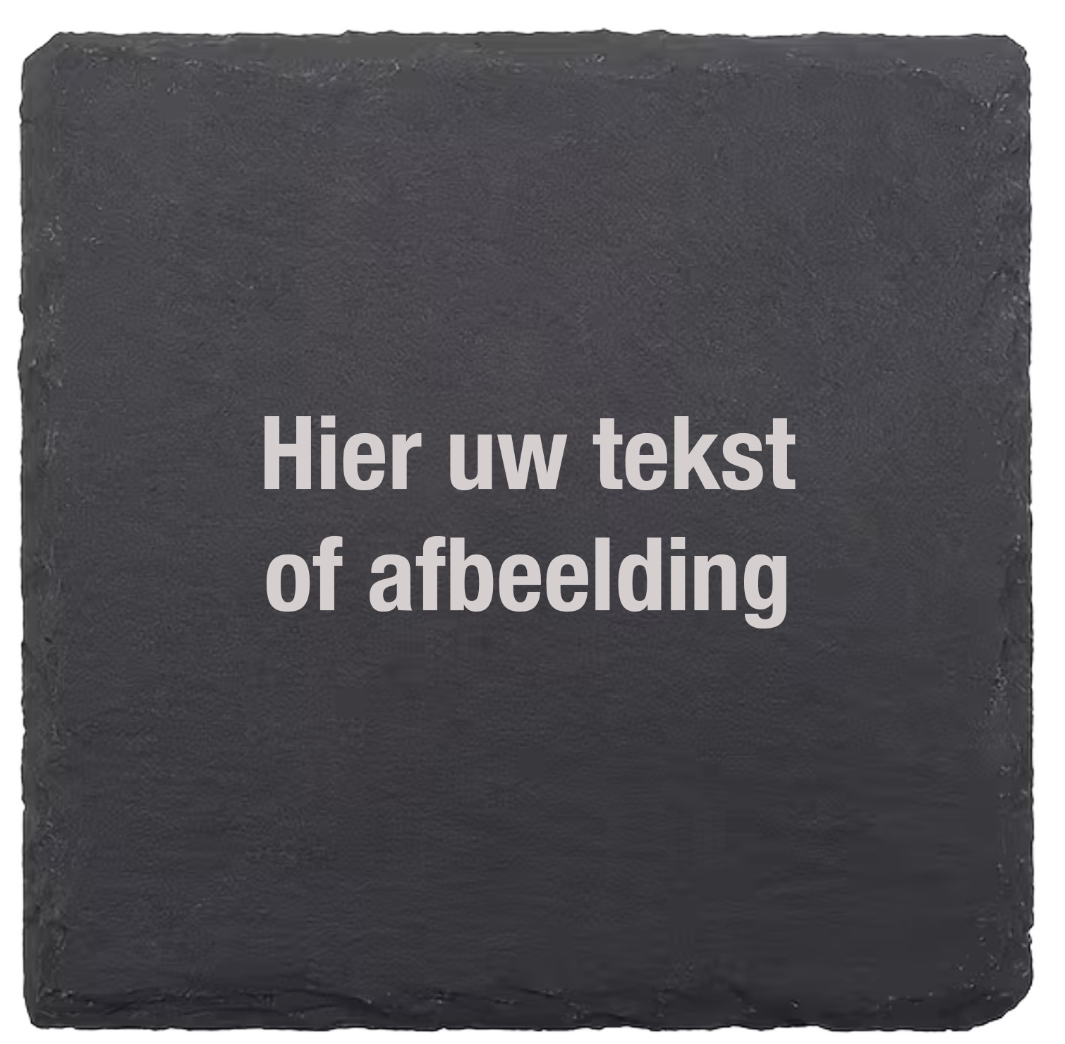 Leisteen onderzetter, ca 100x100mm - Afbeelding 3
