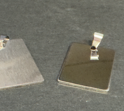 RVS Hangertje 2 x 3 cm