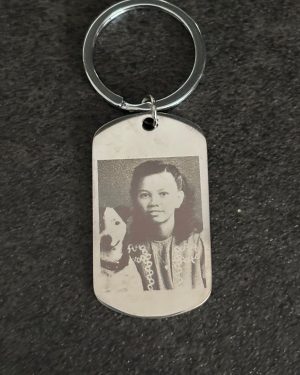RVS graveerhanger – glans gepolijst